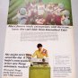 1968 Tide Detergent Little league Football Players Color Print Ad