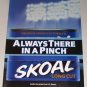 1998 Skoal Long Cut Smokeless Tobacco 2 Page Color Print Ad