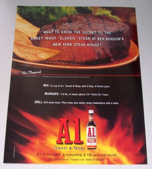 A1 Steak Sauce packets - food post - Imgur