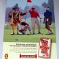 1998 Vasco Da Gama Premium Tobacco Cigar Golfing Color Print Ad