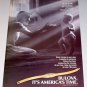 1987 Bulova Ladies Watch Baby Jennifer Barrett Print Ad