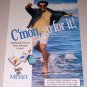 1995 Merit Cigarettes Color Print Tobacco Ad