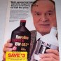 1986 Texaco Havoline Motor Oil Color Ad Celebrity Bob Hope