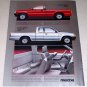 1986 Color 4 Page Ad for 1987 Mazda SE-5 Pickup Truck