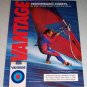 1986 Vantage Cigarettes Watersports Color Tobacco Ad