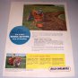 1952 Allis Chalmers WD Farm Tractor Color Print Ad