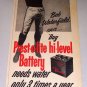 1952 Prest-O-Lite Battery Bob Waterfield NFL LA Rams Quarterback Print Ad