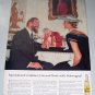 1956 Schweppes Quinine Water Color Print Ad
