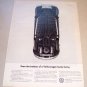 1965 Volkswagen VW Automobile Undercarriage Print Car Ad