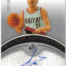 2006-07 SP Authentic Sergio Rodriguez autograph RC