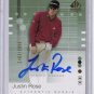 2002 SP Authentic Rc Justin Rose autograph 2483/2999