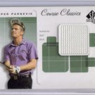 2002 SP Authentic Jesper Parnevik Course Classic swatch