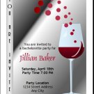 Wine Bachelorette Party Invitation 2