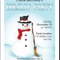 Frosty Holiday Party Invitation
