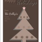 Modern Christmas Greeting Card