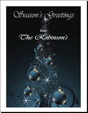 Modern Ornament Greeting
