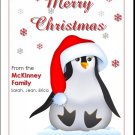 Penguin Santa Greeting