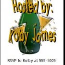 Champagne New Years Eve Party Ticket