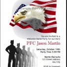 American Eagle Party Invitation