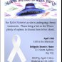 Clear Ribbon Hat Party Invitation