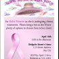 Pink Ribbon Hat Party Invitation