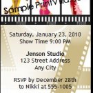 Vogue Bachelorette Party Ticket Invitation