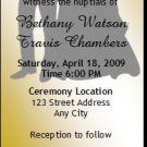 Wedding Ticket Invitation