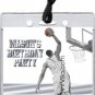 Black Silver Basketball Dunk All-Star Pass Invitation