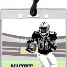 Rams 2 Colored Football All-Star Pass Invitation