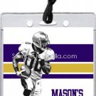 Ravens Colored Football All-Star Pass Invitation