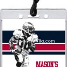 Texans Colored Football All-Star Pass Invitation
