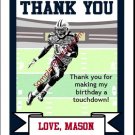 Texans Colored Football Thank You Cards 2