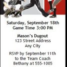 Houston Astros Colored Ticket Invitation