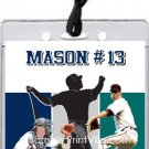 Seattle Mariners Colored All-Star Pass Invitation