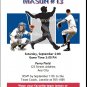 Texas Rangers Colored Birthday Party Invitation