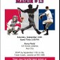 Washington Nationals Colored Birthday Party Invitation