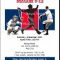 Cleveland Indians Colored Birthday Party Invitation
