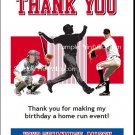 Philadelphia Phillies Colored Baseball Thank You Cards