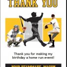 Pittsburgh Pirates Colored Baseball Thank You Cards