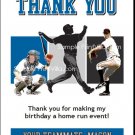Toronto Blue Jays Colored Baseball Thank You Cards