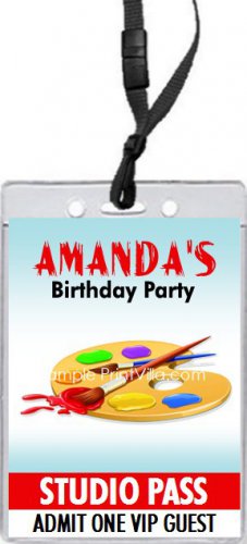 Artist VIP Studio Pass Invitation