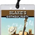 Country Music Backstage VIP Pass Party Invitations
