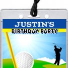 Golf VIP Pass Party Invitations