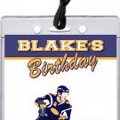 Hockey Birthday VIP Pass Party Invitations