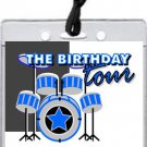 Drummer VIP Backstage Pass Party Invitations