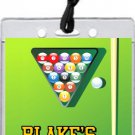 Billiards Table VIP Pass Invitations