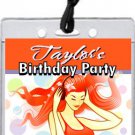 Ginger Girl Birthday VIP Pass Party Invitations