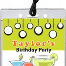 Cocktails Retro VIP Pass Invitations