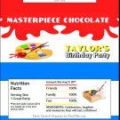 Artist Candy Bar Wrapper