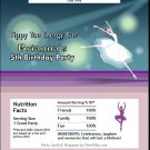 Ballerina Candy Bar Wrapper